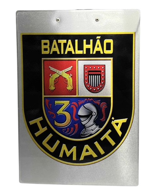 Prancheta Alumínio Operacional - Batalhão Humaitá