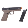 Pistola Airsoft à Gás GBB Green Gás R18 TN  BlowBack - QGK