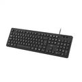 Teclado Com Fio  Conexao Usb Teclas Chocolate Preto Multilaser - TC144