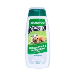Shampoo Antisséptico e Bactericida Matacura para Cães