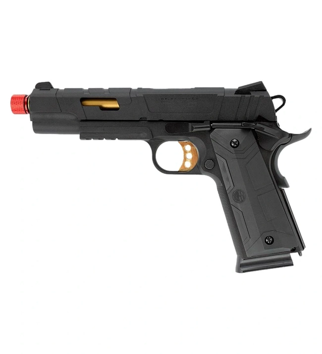 Pistola Airsoft GBB 1911 Redwings Gold (Rossi)