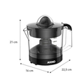 Espremedor De Frutas Arno Express Cp31 40w 750ml Preto 220v