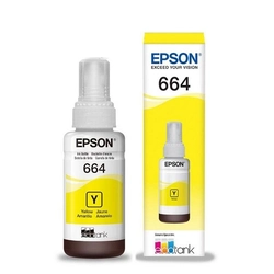 Garrafa de Tinta 664 Amarela 70ML - T664420-AL - 0046659-01