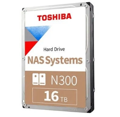 Hd Interno Toshiba N300 16tb 3,5 Nas - Hdwg51gxzsta