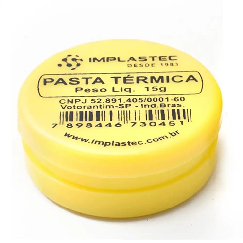 PASTA TERMICA IMPLASTEC 15G