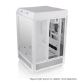 Gabinete Gamer Thermaltake The Tower 500 Snow, Painel de Vidro, MID-Tower, 2x Fans 120mm, Branco - CA-1X1-00M6WN-00