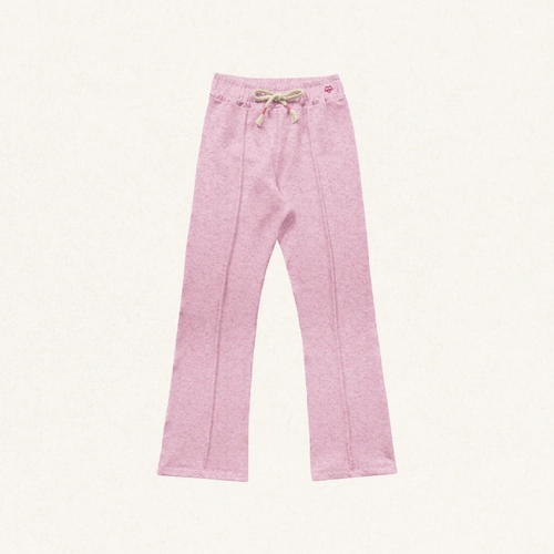 Calça Malha Flare Cordão Fakini - Feminina