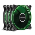 Kit 3 Cooler Harb 120mm Verde Warrior - GA195