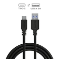 Cabo Usb a 3.0 Macho P/ Usb Tipo-c - Preto - 1 Metro - P3uacp-1