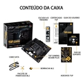 Placa Mãe Asus Tuf Gaming B550m Amd Am4 Ddr4 Matx -  90mb14a0-c1bay0