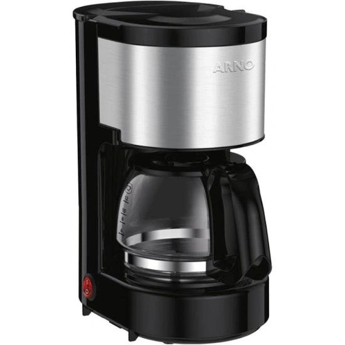 Cafeteira Elétrica Arno Perfectta Inox 600ml Jarra De Vidro 220v