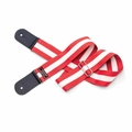 Correia Comfort 5cm Listras Com Ponteiras de Couro Ck510 Vermelha