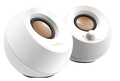 Caixa De Som 2.0 Creative Labs Pebble USB Tipo A 2W RMS Branca - 51MF1680AA001