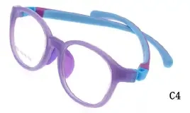 Armação de óculos infantil em silicone - 9009 (43-16-133)