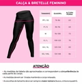 Calça Bretelle Feminina para Ciclismo