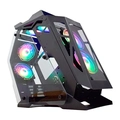 Gabinete Gamer K-Mex Micro Ranger Preto Lateral em Vidro Sem FAN - CG01PQRH001CB0X