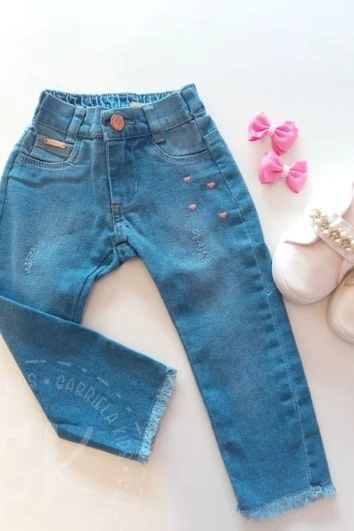 calça jeans baby