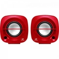 Caixa De Som Multimídia C3Tech 2.0 - SP-303RD Vermelha
