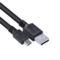 Cabo Usb a 2.0 para Mini Usb b 2.0 - Preto - 1 Metro - Puanm2-1