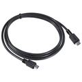 Cabo Usb-c Tipo-c x Mini Usb-b 2.0 Pcyes 1 Metro Preto - Pucmbp-1