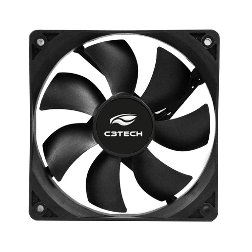 Cooler Gabinete C3tech 80mm - F7-pw10bk