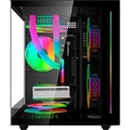 Gabinete Gamer C3tech Aquarius Mt-g810 Sem Fans Preto