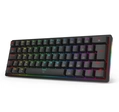 Teclado Gamer Mecanico Redragon Akali 60% RGB Preto - K642-rgb PT Brown