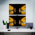 Suporte Para 2 Monitores Fixo 14'' 32'' Aquario - Sim-1500