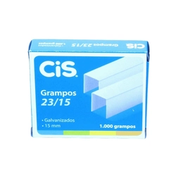 Grampo 23/15 Galvanizado c/1000 Cis