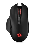Mouse Gamer Sem Fio Redragon Gainer M656 4000 DPI e 2,4 GHz - Cor Preta