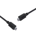 Cabo Usb Tipo c 3.1 para Usb Tipo c Com Power Delivery (pd) 100w para Macbook/smartphone 2 Metros Preto -  P31uccp-2