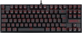 Teclado Mecânico Redragon Kumara Single Color, Com fio, ABNT2, Switch Azul, Preto - K552-2 (PT-BLUE)