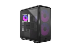 Gabinete Cooler Master Masterframe 600 Mesh Preto 3 Fans Argb    Mf600m-kgnn-s01