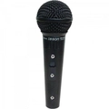 Microfone Vocal Leson Sm58 P4bk Profissional Preto Fosco