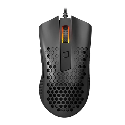 Mouse Gamer Redragon Storm Basic RGB Black USB 6 Botões Programáveis - M808-n
