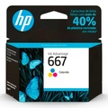 Cartucho Tinta Hp 667 Colorido - 3ym78ab