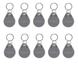 10x Chaveiros Tag Rfid 13,56 Mhz Th 1000 Mf Intelbras