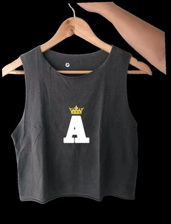 Cropped Stone Regata Rei do Forró Capixaba