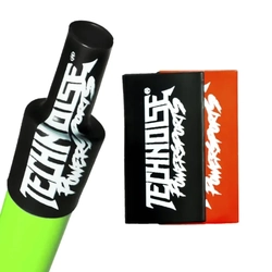 Tubo Termo Retrátil Technoise 9,5mm Pacote Com 100 Unidades Preto/vermelho