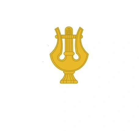 Divisa de Gola Metal Lira EB (Unidade)