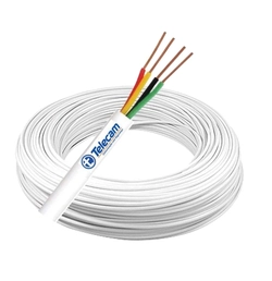 Cabo Para Alarme Telecam 40 x 06 Vias Cca Liga Cobre 100 Metros