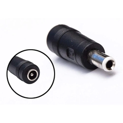 Adaptador Evus Dc Femea 5.5x2.1mm Para Macho 5.5x2.5mm - Adp-01