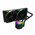 Water Cooler Pcyes Sangue Frio 3 ARGB Black Vulcan 240MM TDP 250W - ARGBSF3240BR