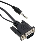 Cabo Mini Convesor Vga para Hdmi com Áudio e Vídeo, Full Hd, Exbom