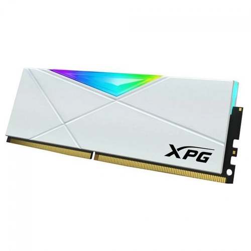 Memória XPG Spectrix D50 RGB, 8GB, 3200MHz, DDR4, CL16, Branca, AX4U32008G16A-SW50