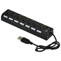 Hub Usb Vinik 2.0 7 Portas com Cabo e Led Indicador - HUV-40