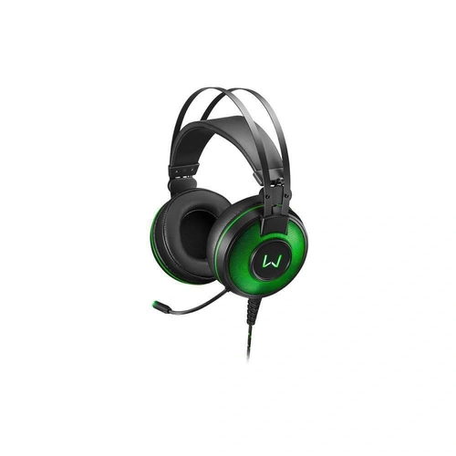 Headset Gamer Warrior Straton, LeD Branco, Cabo Usb Drivers 50mm