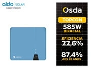 Gf 7,02kwp Osda 585w Bifacial N-type Asw7500-s 7.5kw 3mppt Mono 220v