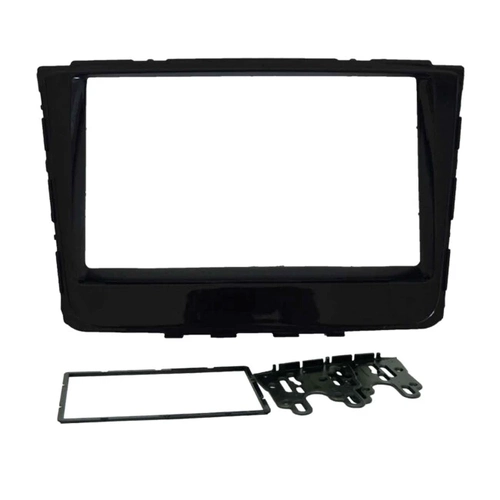 Moldura Fiamon 2 Din Hyundai Creta Black Piano