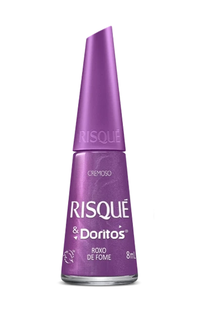 Esmalte Risqué Doritos Roxo de Fome